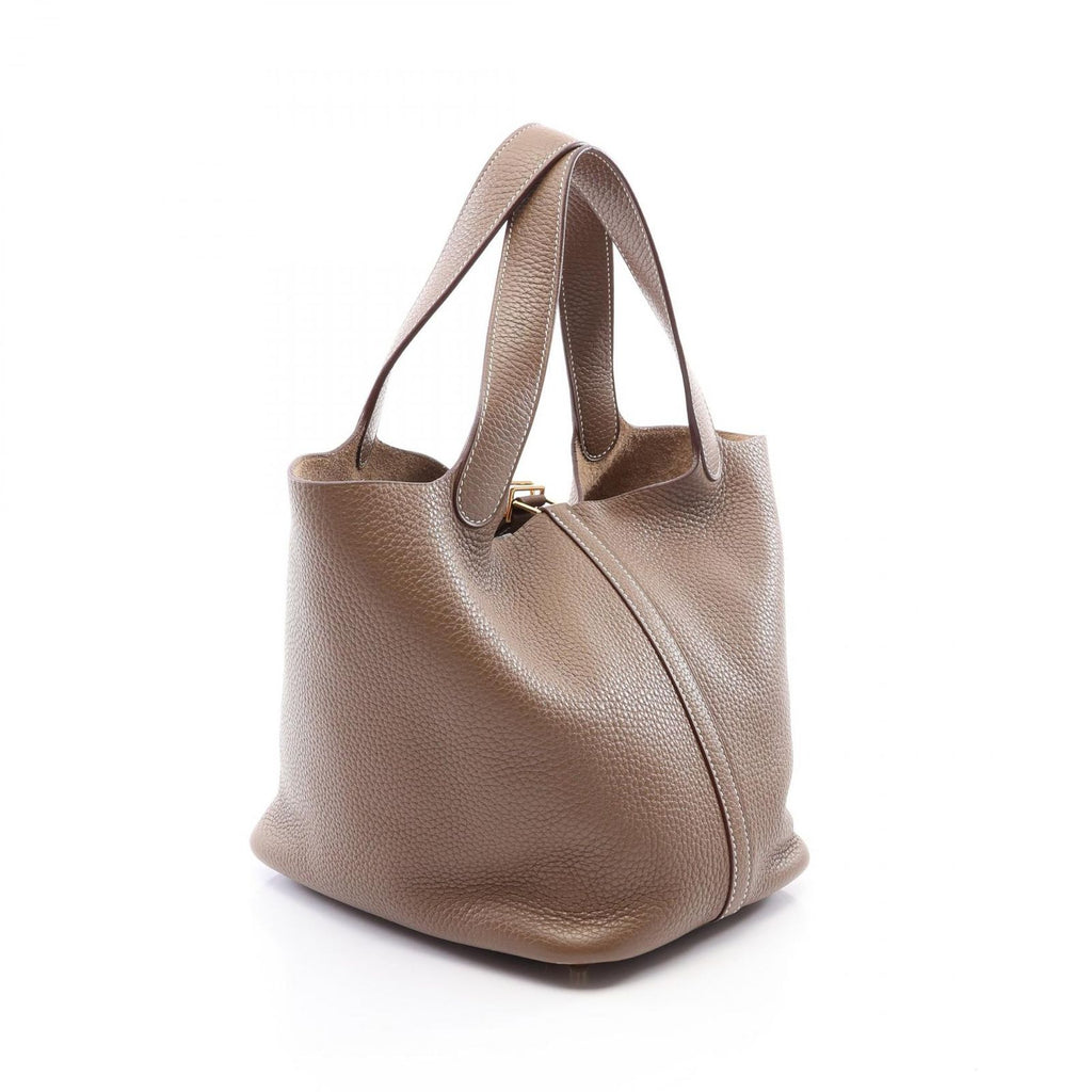 Hermes Handbag Picotin Lock MM Etoupe — view 2