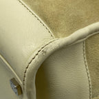 Loewe Handbag Amazona 28 Beige Ivory Leather — view 6