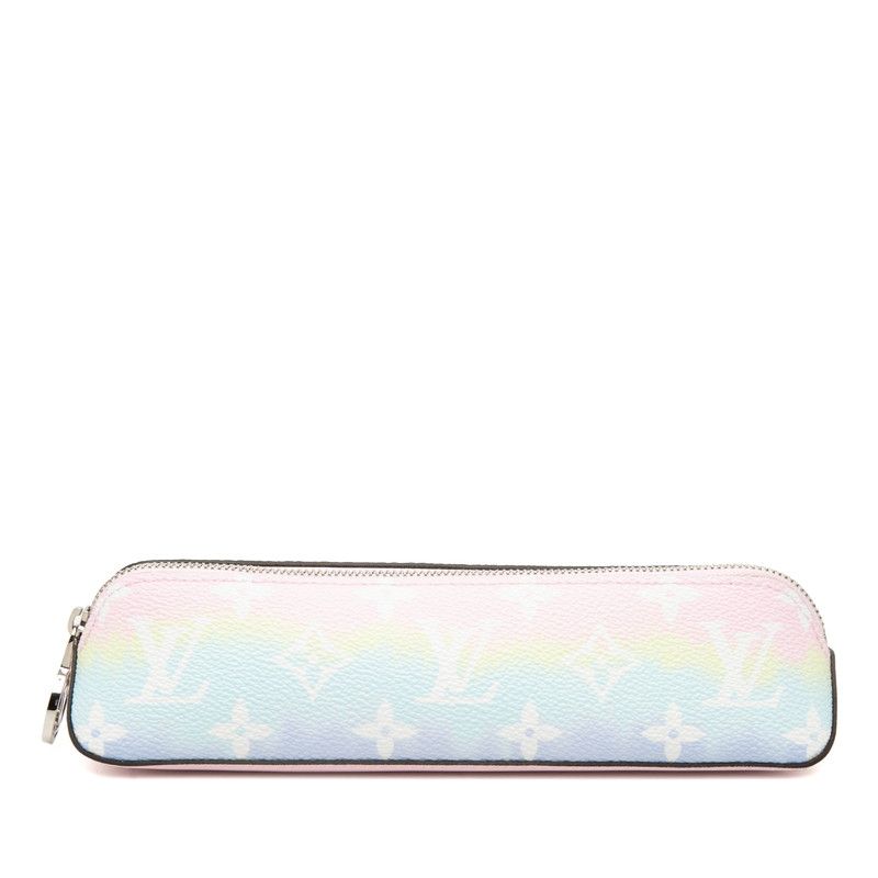 Louis Vuitton Monogram Escale Trousse Elisabeth Pen Case Multicolor Leather