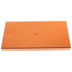 Hermes Triangle Jean Thousand and One Rabbit Scarf Silk Brown Orange — view 6