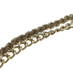 Chanel CC Logo Paris Lasse Necklace Gold — view 5