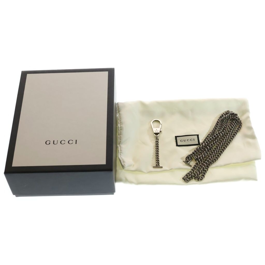 Gucci GG Marmont Chain Mini Shoulder Bag Light Yellow Leather Silver — view 8