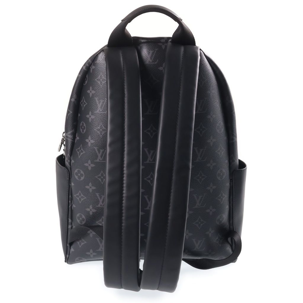 Louis Vuitton Monogram Eclipse Discovery Backpack PM Black Leather — view 2