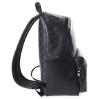 Louis Vuitton Monogram Eclipse Discovery Backpack PM Black Leather — view 3