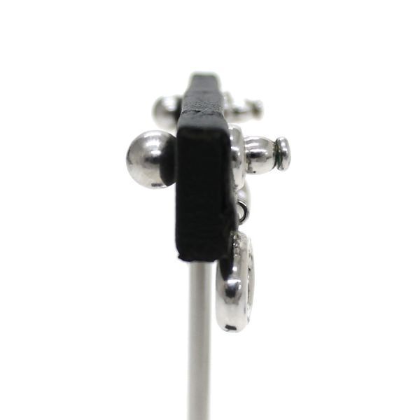 Dior CD Navy Earrings — view 2