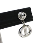 Dior CD Navy Earrings — view 4
