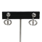 Dior CD Navy Earrings — view 3