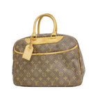 Louis Vuitton Handbag Monogram Deauville Brown