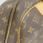 Louis Vuitton Handbag Monogram Deauville Brown — view 7