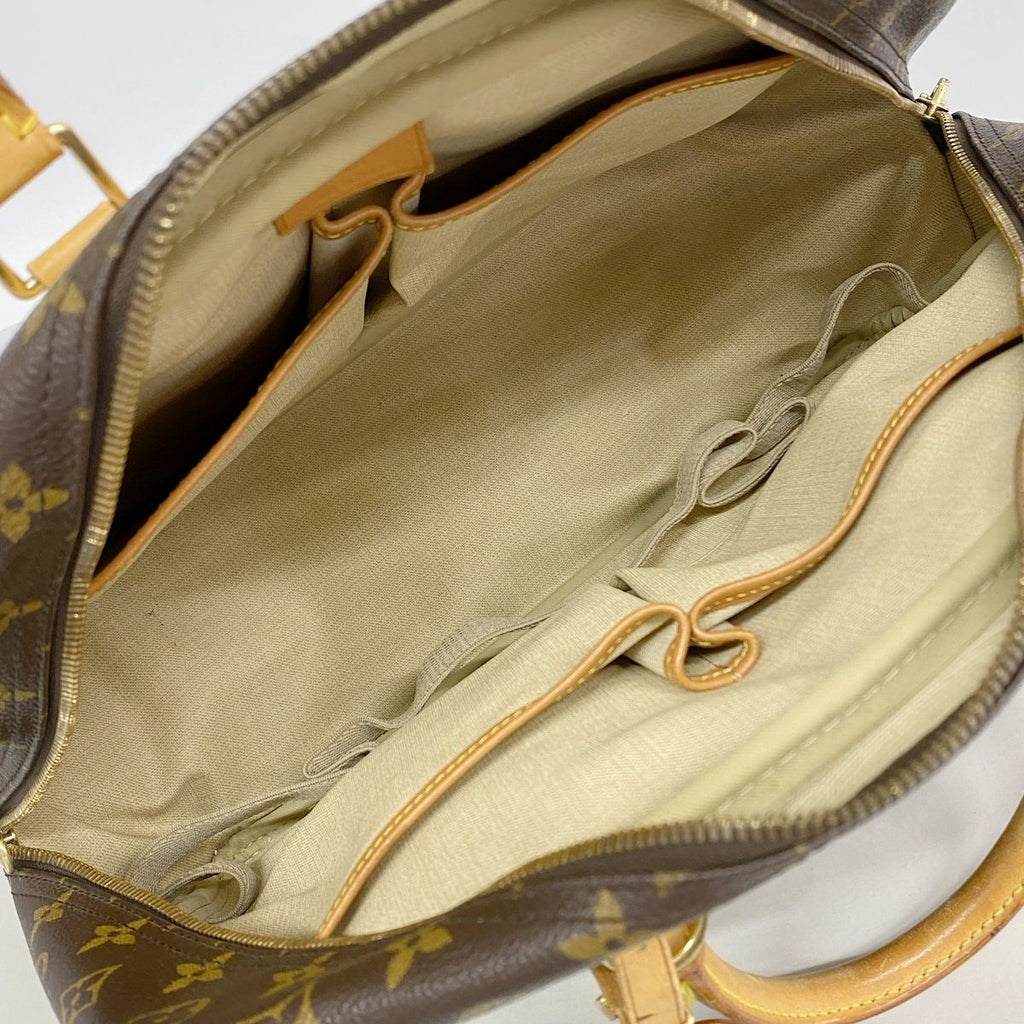 Louis Vuitton Handbag Monogram Deauville Brown — view 4