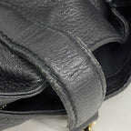 Gucci Handbag Bamboo New Jackie Leather Black Champagne Gold 2-Way Bag — view 8