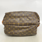 Louis Vuitton Shoulder Bag Monogram Saumur 35 Brown — view 3