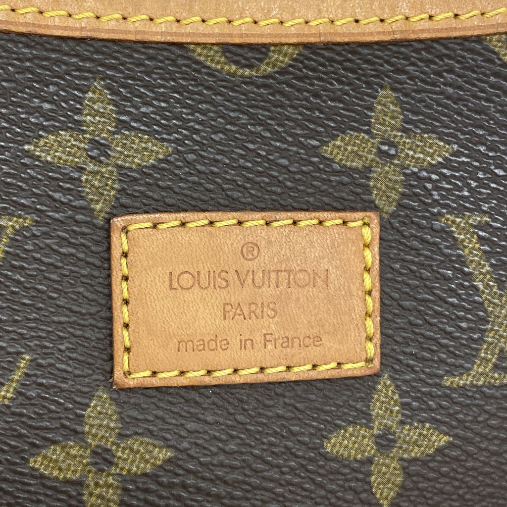 Louis Vuitton Shoulder Bag Monogram Saumur 35 Brown — view 5