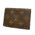 Louis Vuitton Business Card Case Monogram Envelope Holder Brown