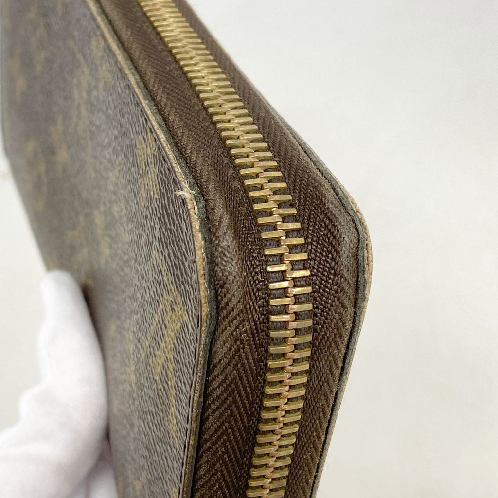 Louis Vuitton Wallet Monogram Zippy Brown — view 5