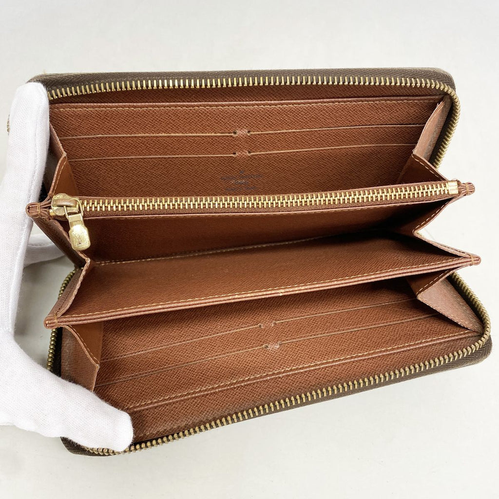 Louis Vuitton Wallet Monogram Zippy Brown — view 3