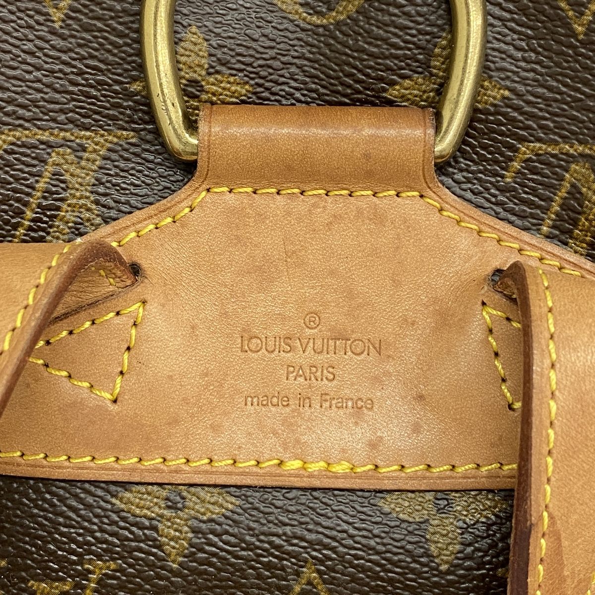 Louis Vuitton Backpack Monogram Montsouris MM Brown — view 5