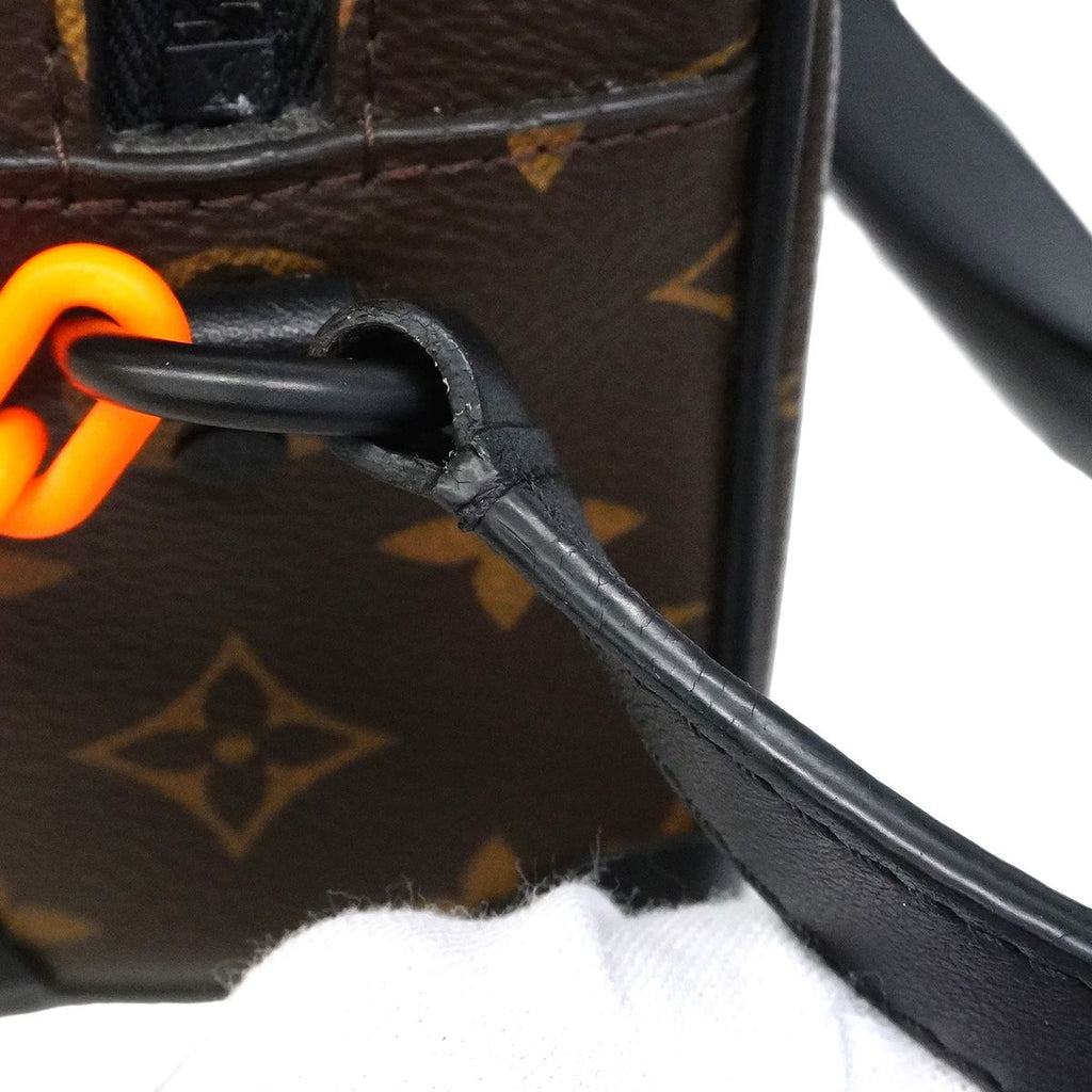 Louis Vuitton Shoulder Bag Monogram Solar Ray Mini Soft Trunk Brown — view 7