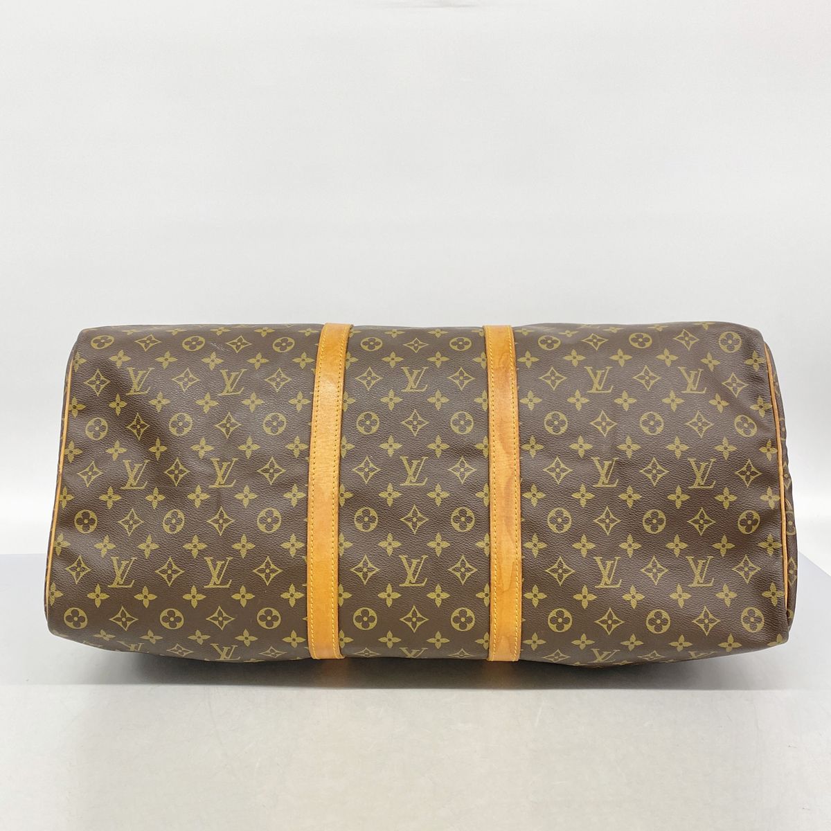 Louis Vuitton Boston Bag Monogram Keepall 60 Brown — view 3