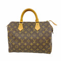 Louis Vuitton Handbag Monogram Speedy 30 Brown