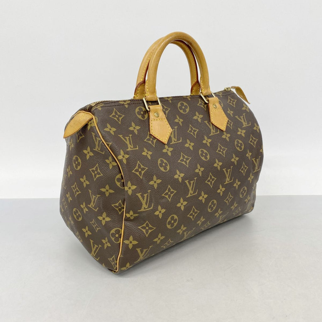 Louis Vuitton Handbag Monogram Speedy 30 Brown — view 2
