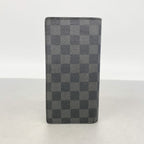 Louis Vuitton Wallet Damier Graphite Portefeuille Brazza Black — view 7