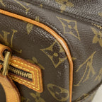 Louis Vuitton Shoulder Bag Monogram Cite MM Brown — view 7