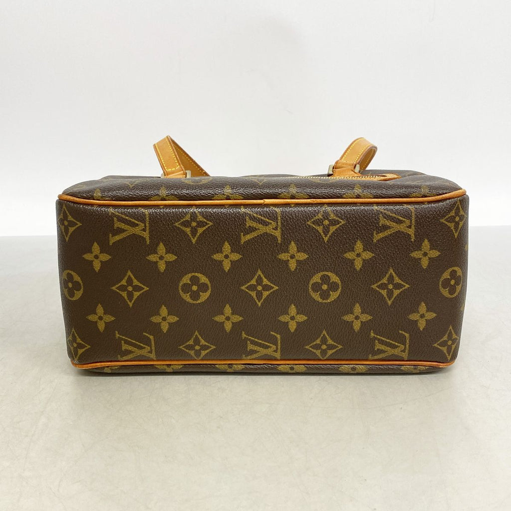Louis Vuitton Shoulder Bag Monogram Cite MM Brown — view 3