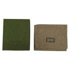 Gucci Bifold Wallet Beige Dark Brown Leather — view 7