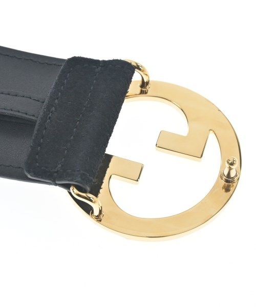 Gucci Suede Belt Black — view 4