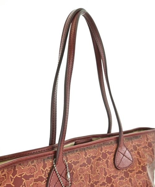 Celine Sulky Pattern Tote Bag Red — view 5