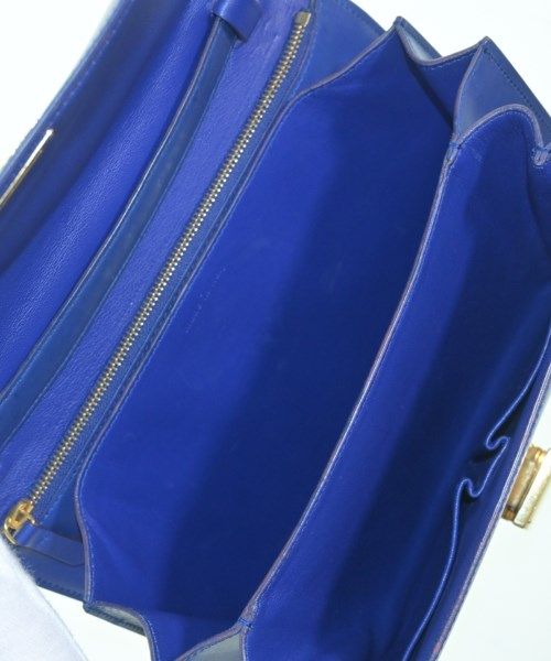 Celine Classic Box Medium Shoulder Bag Blue — view 4