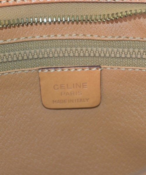 Celine Macadam Pattern Clutch Bag Brown — view 4