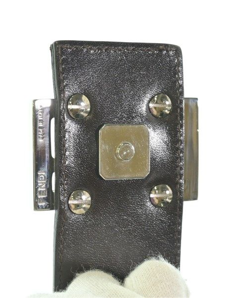 Fendi Zucca Pattern One Shoulder Bag Brown — view 8