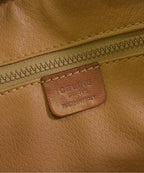 Celine Macadam Pattern Mini Boston Bag Brown — view 4