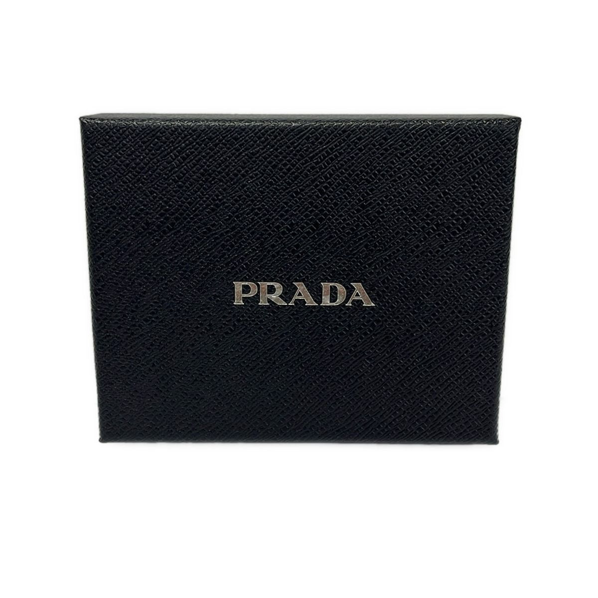Prada Bifold Wallet Gray Light Pink White Leather — view 6