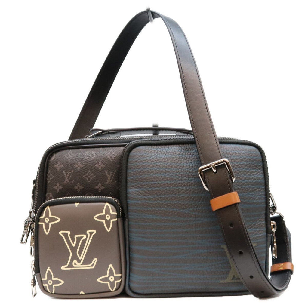 Louis Vuitton Monogram Eclipse Messenger Multi Pocket Shoulder Bag