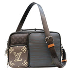 Louis Vuitton Monogram Eclipse Messenger Multi Pocket Shoulder Bag
