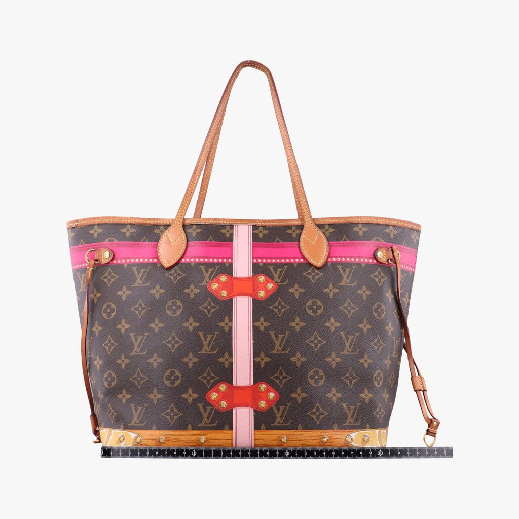 Louis Vuitton Neverfull MM Trunk Monogram Brown Multicolor Canvas — view 2
