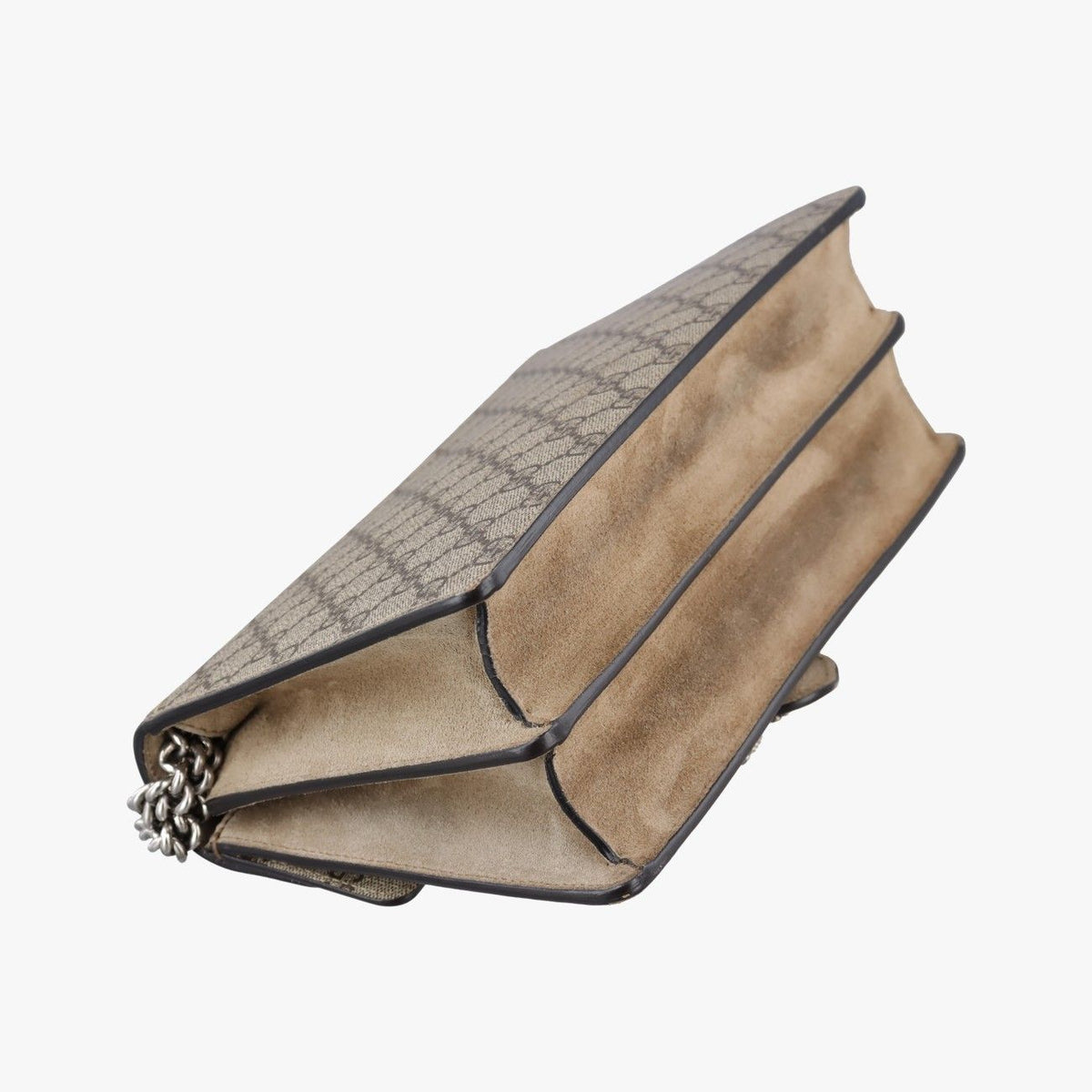 Gucci Dionysus Beige Brown Suede Shoulder Bag — view 7