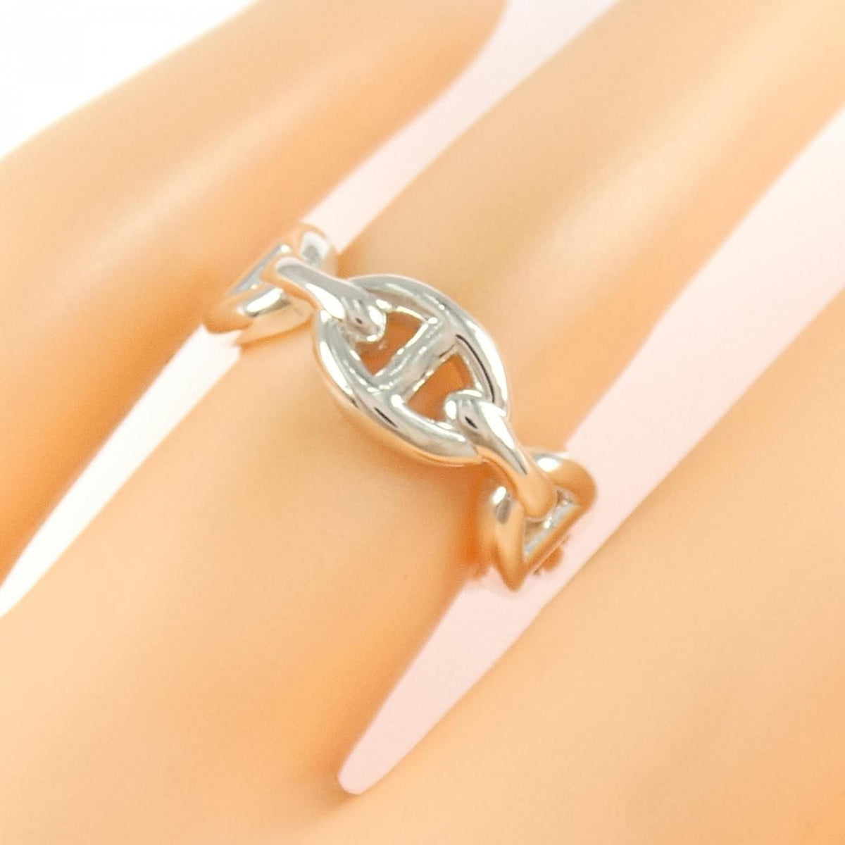 Hermes Chaine D'ancre Enchainee Ring — view 4