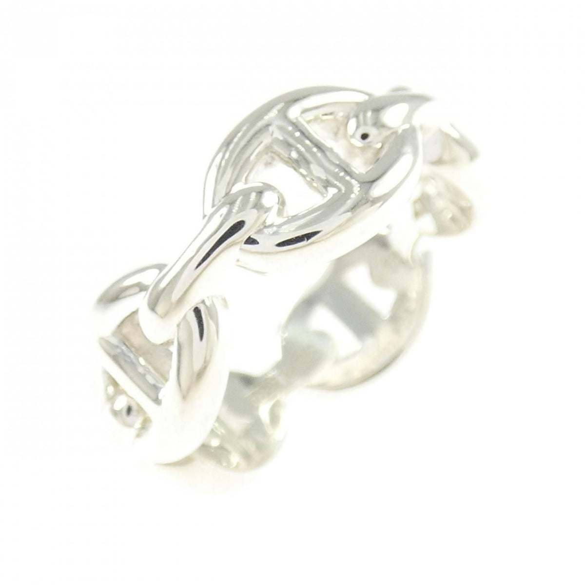 Hermes Chaine D'ancre Enchainee Ring
