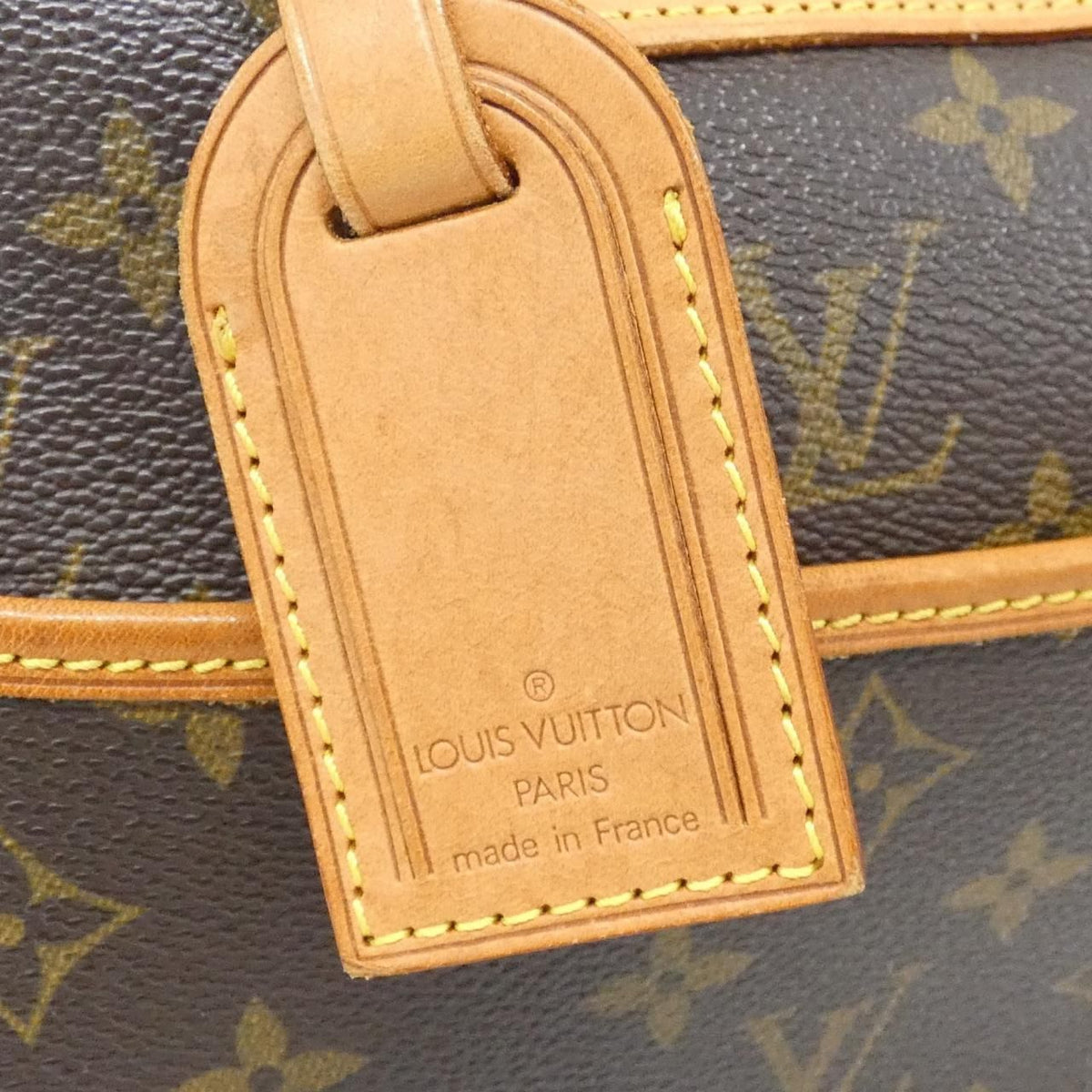 Louis Vuitton Monogram Bowling Vanity Bag — view 5