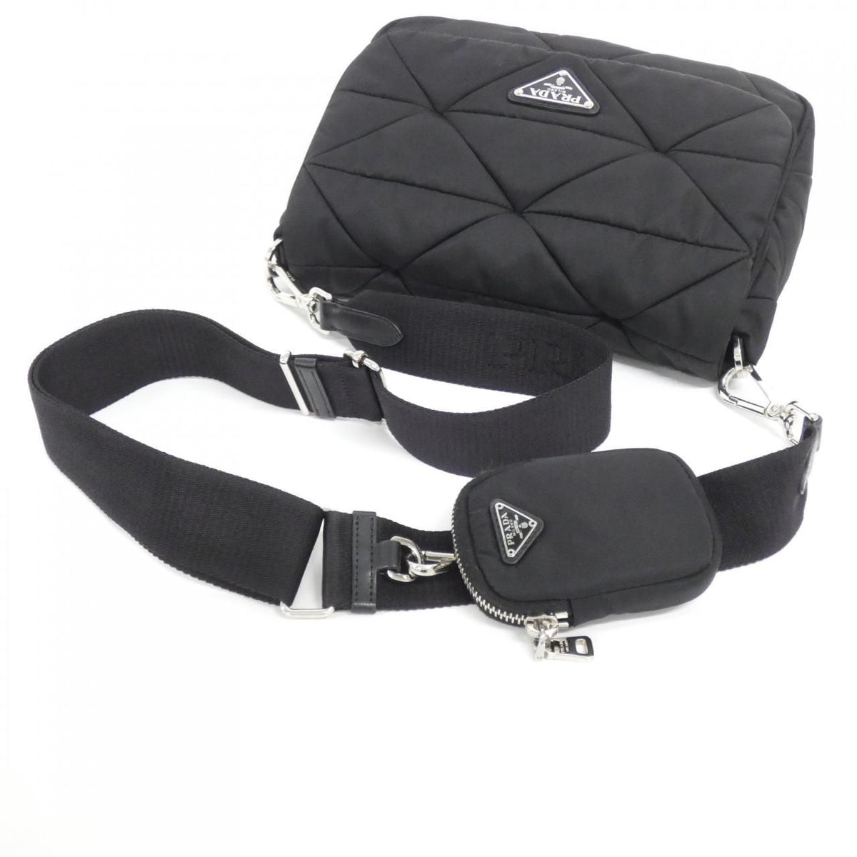 Prada Shoulder Bag Silver — view 6