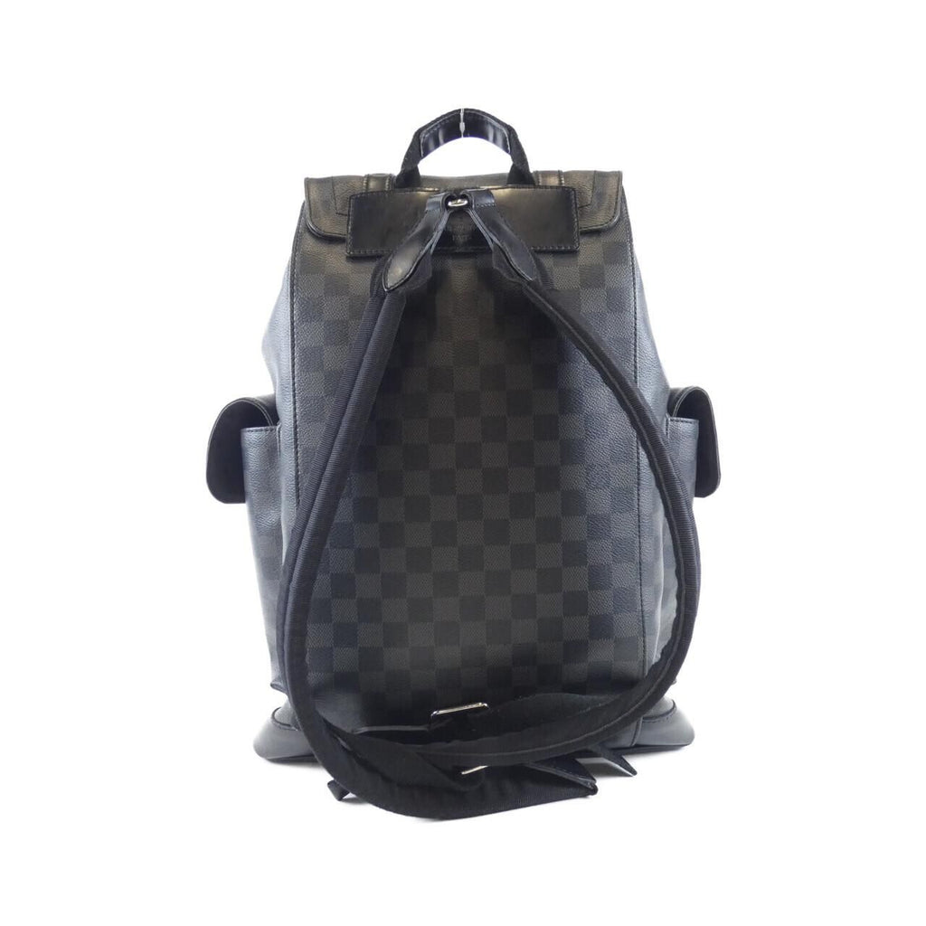 Louis Vuitton Damier Graphite Christopher MM Backpack — view 2