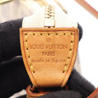 Louis Vuitton Handbag Pochette Accessoires Damier Azur Leather — view 4