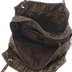Fendi Zucca Shoulder Bag Brown — view 4