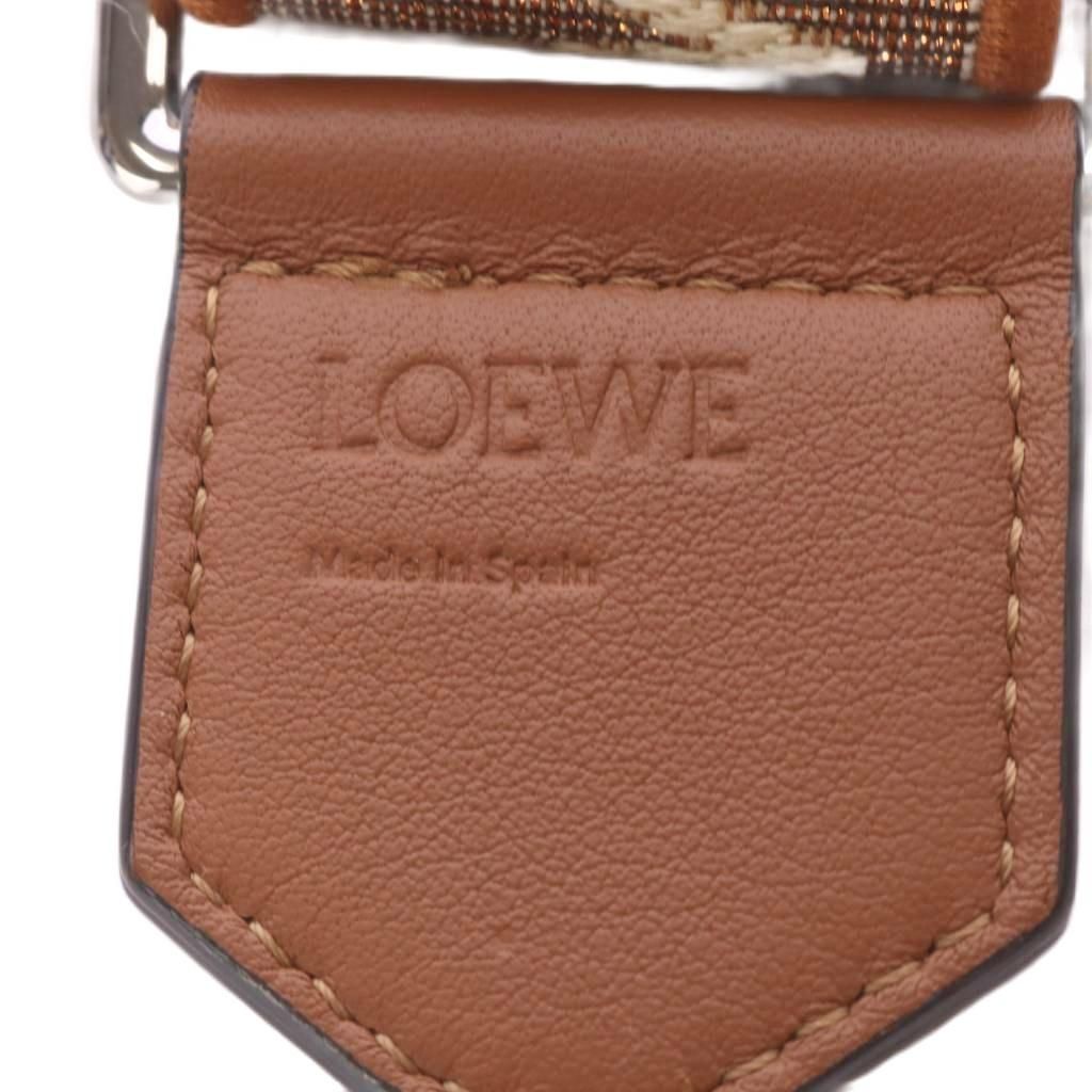 Loewe Anagram Strap Shoulder Brown — view 3