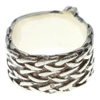 Hermes Diane 56 Belt Motif Ring Silver — view 2