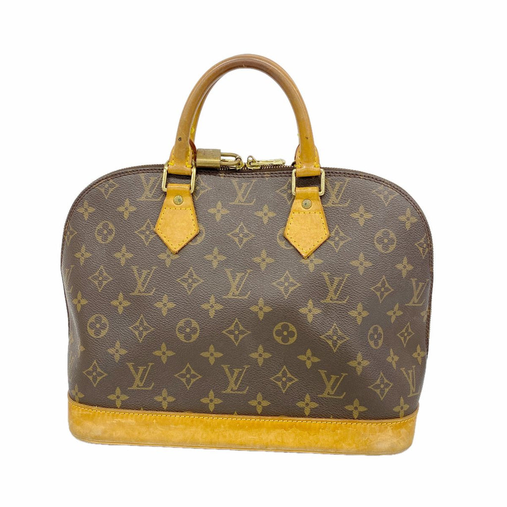 Louis Vuitton Handbag Monogram Alma Brown